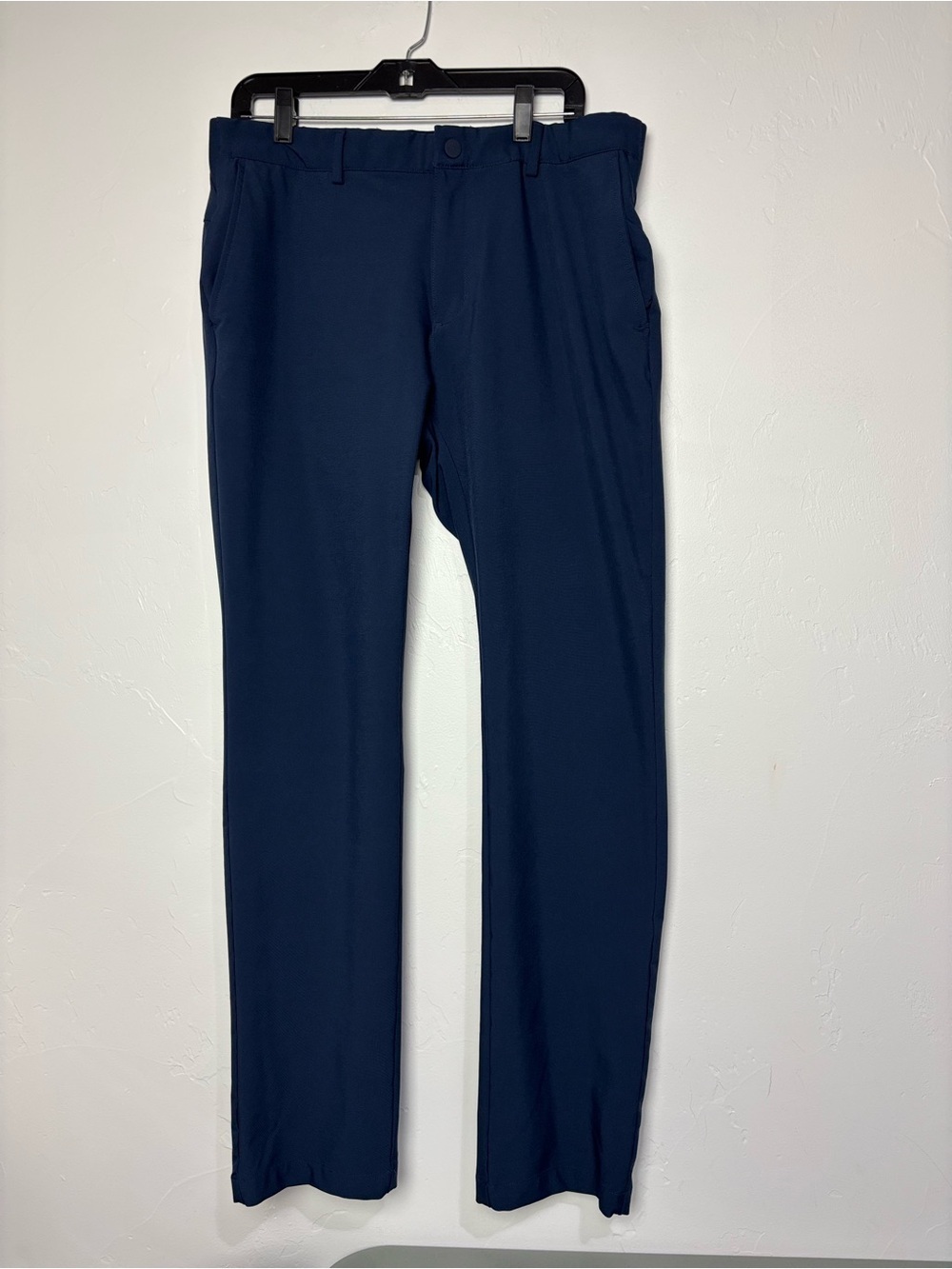 Greg Norman Men's Navy Blue Golf Pant FLAW Button/Snap 34x34